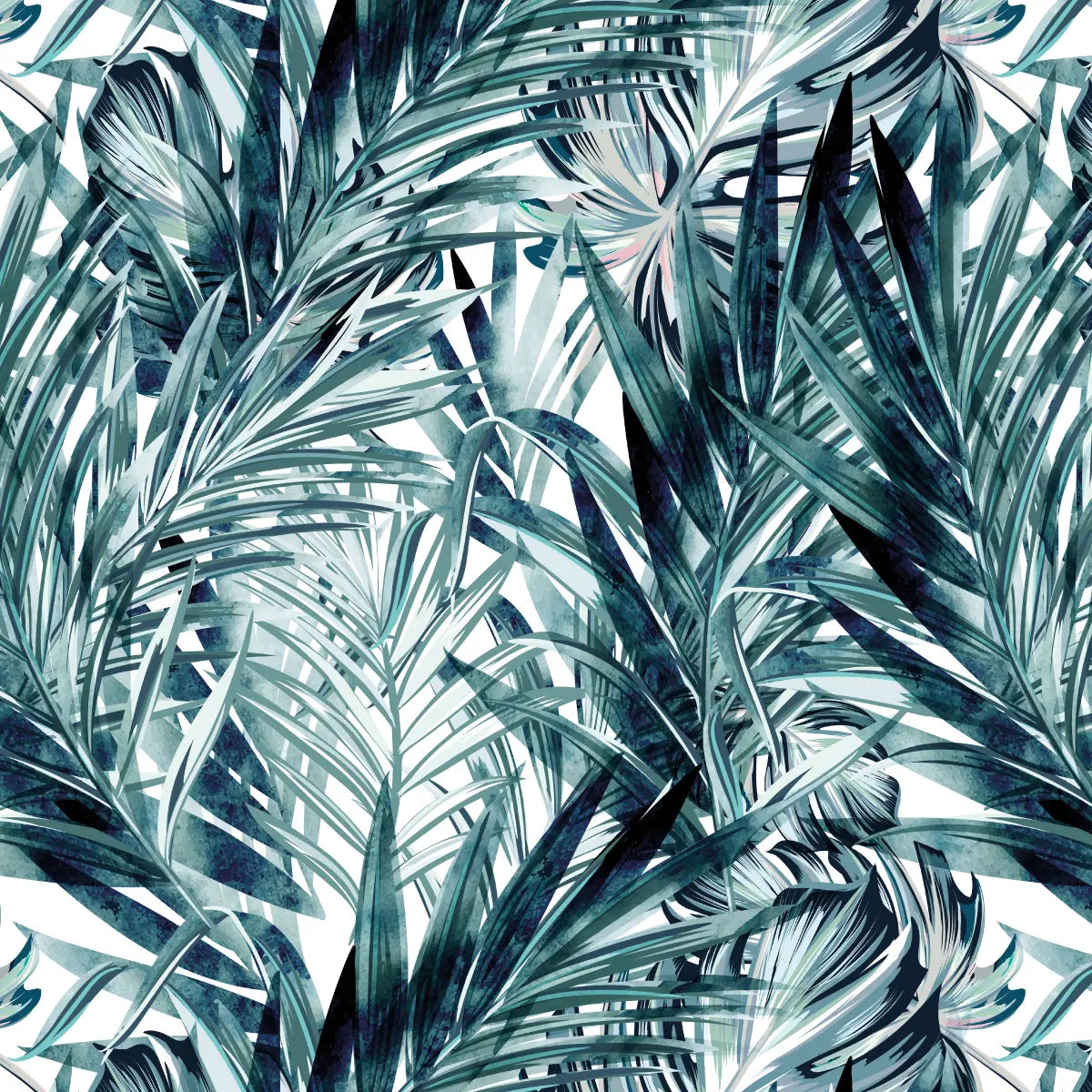 Palmeras azuladas