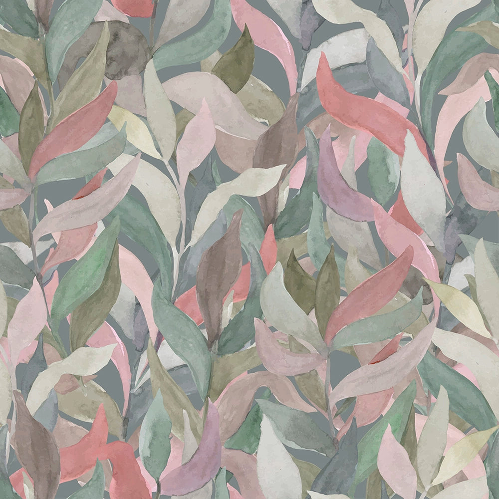 Floral pastel oscuro