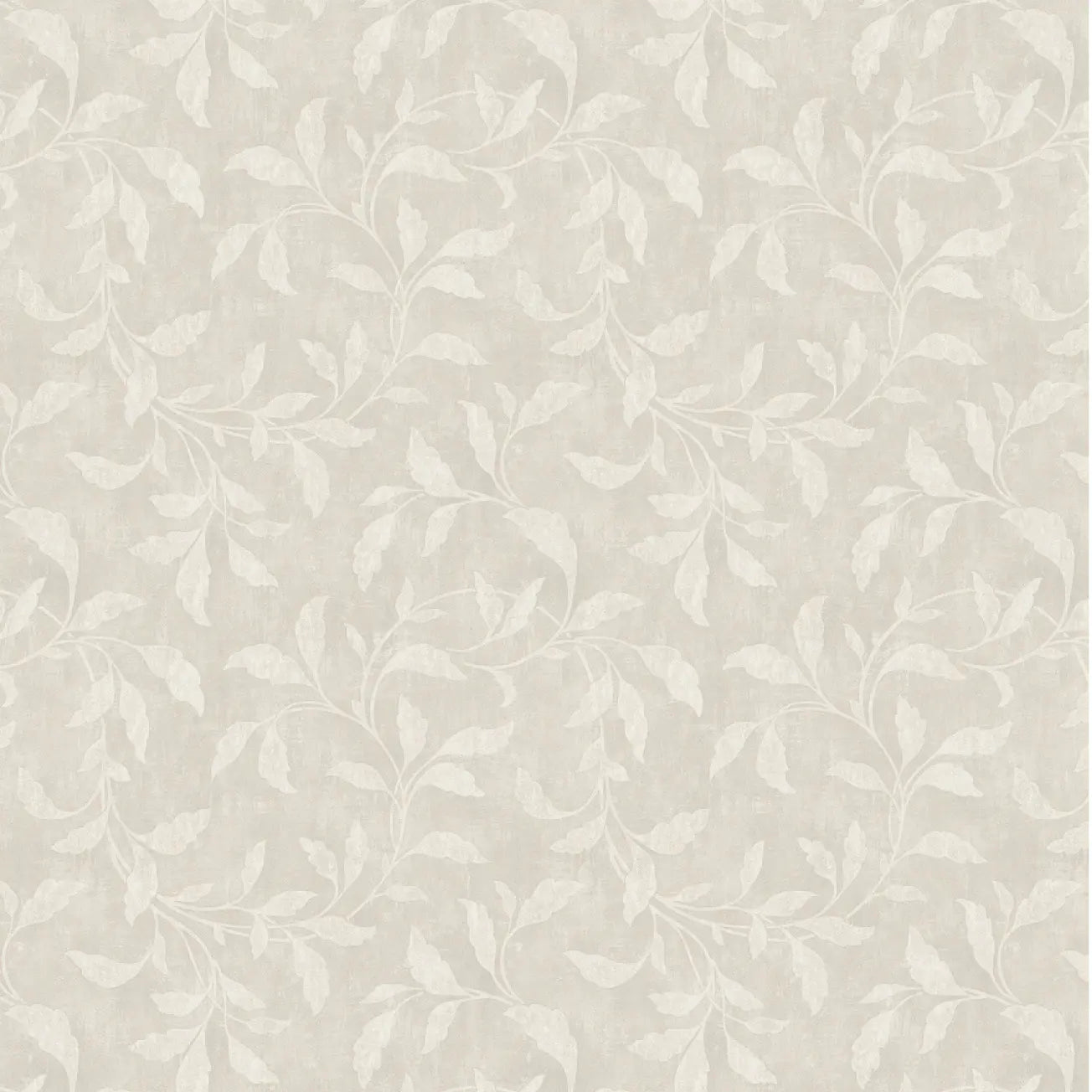 Hojas bordadas beige