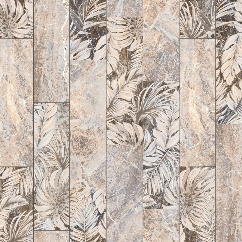 Monstera en baldosa 1