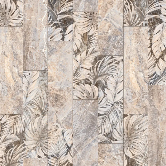 Monstera en baldosa 1