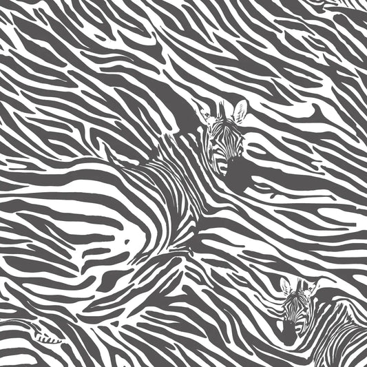 Juego de rayas en gris oscuro